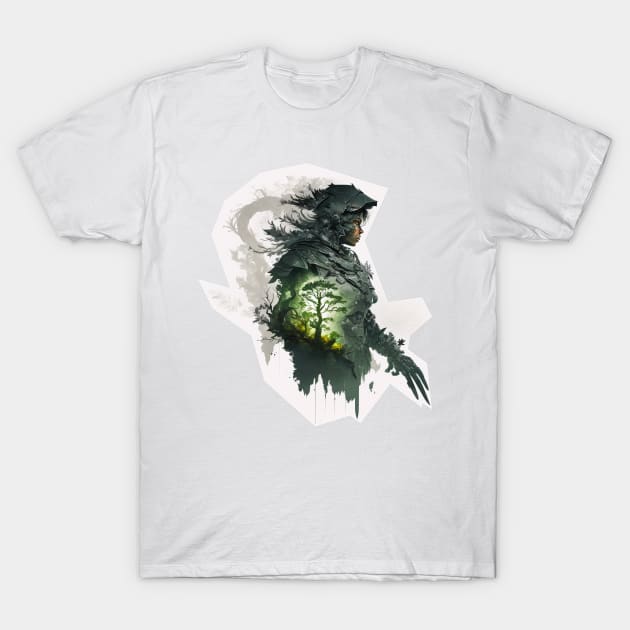 raven T-Shirt by Imagier